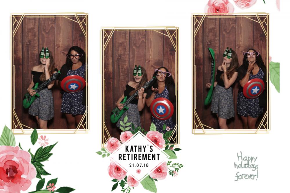 Kathy's surprise retirement party | View more photos from the event at gallery.myphotoboothexperience.co.uk/u/MyPhotoBoothExperienceLtd/Kathys-surprise-retirement-party